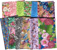 Cottage Garden by Snow Leopard Fat Quarter Bundle (12 pcs) 2